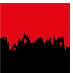 blood, vector illustration, black background