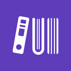 Book Library -  Metro Tile Icon