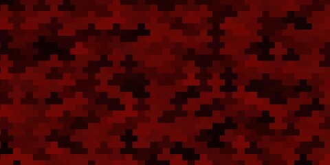 Dark Red vector template in rectangles. Rectangles with colorful gradient on abstract background. Pattern for websites, landing pages.
