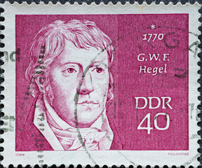 GERMANY, DDR - CIRCA 1970: a postage stamp from Germany, GDR showing a portrait of the German...