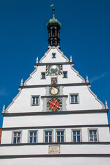 Fototapeta na wymiar Rothenburg ob der Tauber, medieval city in Germany, in the north of Bavaria