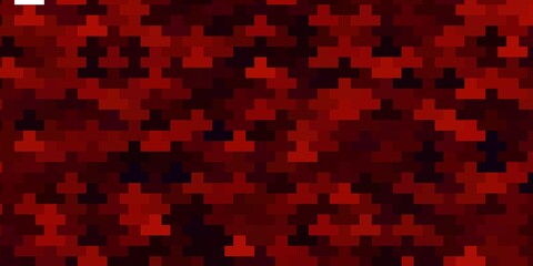 Dark Red vector pattern in square style. Rectangles with colorful gradient on abstract background. Best design for your ad, poster, banner.
