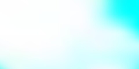 Light blue, green vector abstract blur texture.