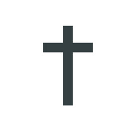 Christian cross vector illustration. Vector christian cross. 