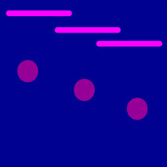 Abstract geometric pattern with circles and segments for fabric and Wallpaper Banner