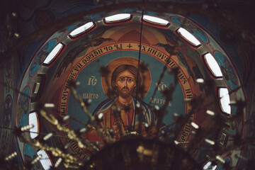 stained glass window