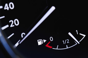 Car fuel indicator