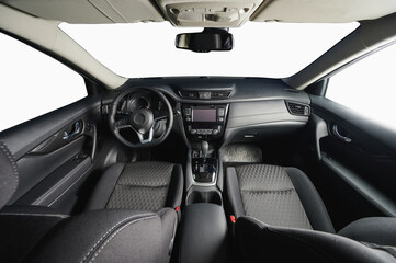 Cabin of modern car