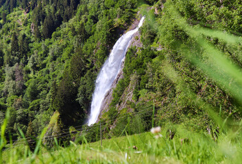 Partschins, Partschinser Wasserfall, Südtirol, Wahrzeichen, Burggrafenamt, Italien
