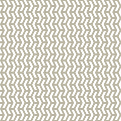 Geometric vector pattern with white arrows. Geometric modern ornament. Seamless abstract background