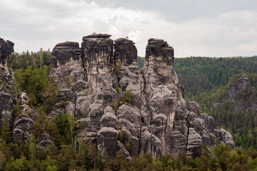 Fototapeta na wymiar Saxon Switzerland National Park