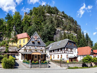 Bergkirche und Berg Oybin
