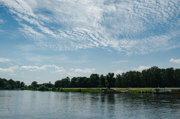 The Elba river in May