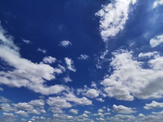 Fototapeta premium blue sky with a cloud