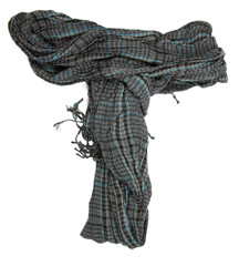 Handkerchief letters isolated on a white background