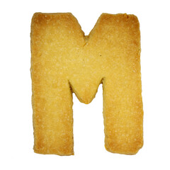 letter a isolated on white background