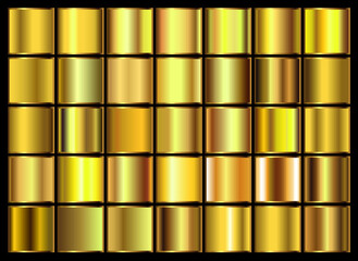 Golden gradients collection.