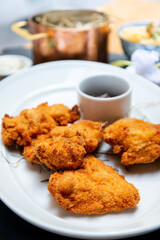 wiener schnitzel, veal cutlet and lemon, austrian cuisine