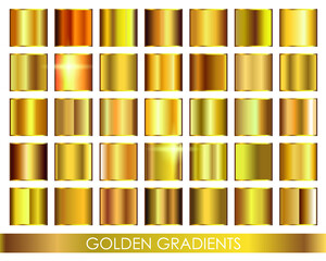 Set of golden gradients