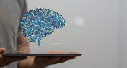 human brain ai science neuron cocnept