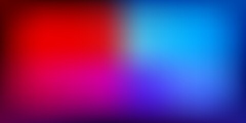 Light Blue, Red vector blur template.