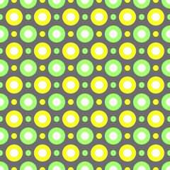 round and round with grey background seamless repeat pattern