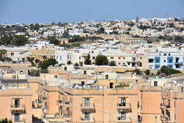 Fototapeta premium View of Saint Julians city, Malta