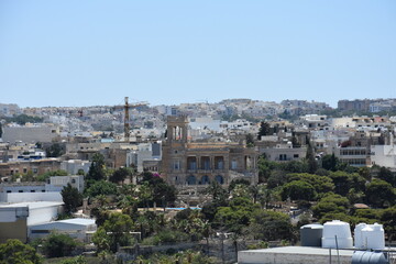 Fototapeta premium View of Saint Julians city, Malta