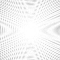 white paper background with dots