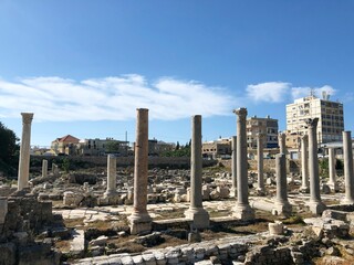 Lebanon, middle east country. Ancient city Tyr