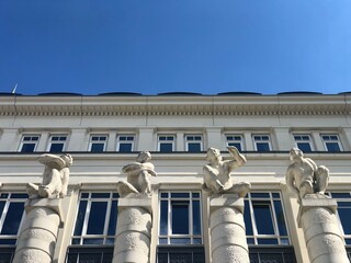 European Luxembourg. Capital city, beautiful street photography
