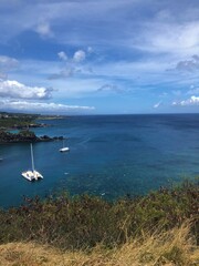 Boats in Blue Water