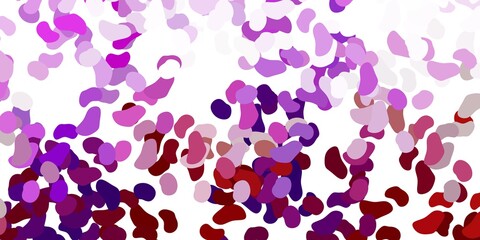 Obraz premium Light blue, red vector template with abstract forms.