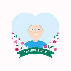 This is a cute card. Grandfather in the background.