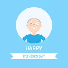 This is a cute card. Grandfather in the background.