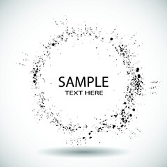 Obraz premium Grunge post Stamps Collection, Circles. Banners, Insignias , Logos, Icons, Labels and Badges Set . vector distress textures.blank shapes.