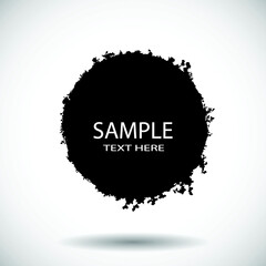 Grunge post Stamps Collection, Circles. Banners, Insignias , Logos, Icons, Labels and Badges Set . vector distress textures.blank shapes.