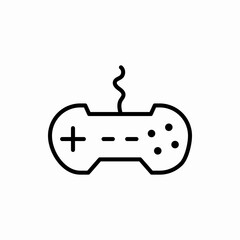 Outline joystick icon.Joystick vector illustration. Symbol for web and mobile