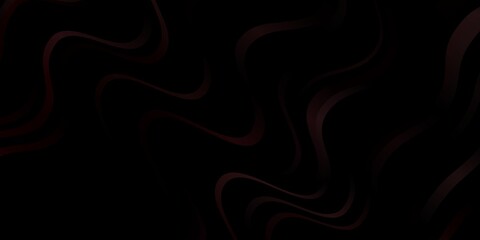 Dark Pink vector texture with circular arc. Colorful illustration in abstract style with bent lines. Pattern for websites, landing pages.