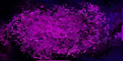 Dark pink vector poly triangle texture.