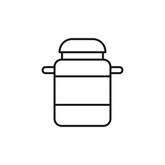 Can icon. Vector Illustration