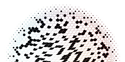 Light Blue, Red vector background with spots. Abstract colorful disks on simple gradient background. Pattern for business ads.