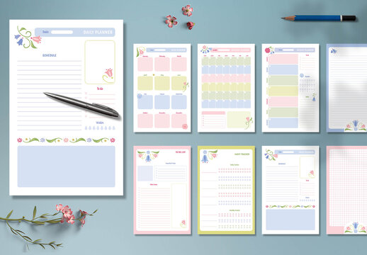 Cute Planner Layout