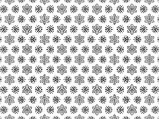 black and white seamless pattern