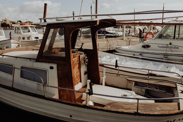 Old boat in Spain