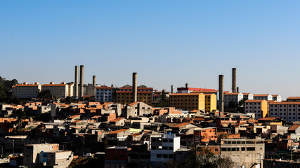 São Paulo in sunset