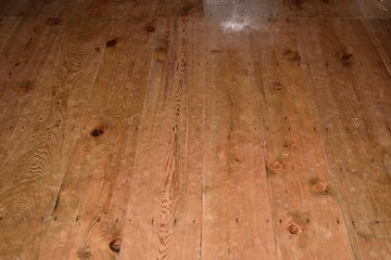 Wood Interior of Japanese old castle