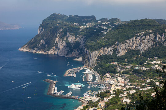 View of Capri, Italy