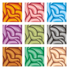 set of seamless pattern vector illustration of stone texture,
 in cartoon style and tileable, Useful for Website and Print 
backgrounds, game element and tileset
it can be used for game background too