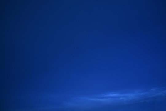 dark blue sky dramatic night time view.
